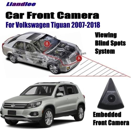Car Front View Camera For Volkswagen VW Tiguan 2007-2018 10 12 15 Not Rear View Backup Parking Camera HD CCD Night Vision
