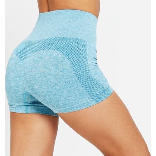 Seamless Scrunch Butt Yoga Shorts For Women Push Up Fitness Running Sports pants High Waist Workout Yoga Shorts