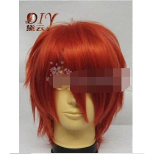 Bjc 001429 Lady Women Heat Short Charming Red Straight Cosplay Party Full Hair Wig