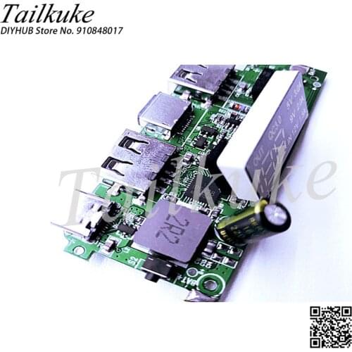 QC30 Fast Charge PD18W Multi-protocol IP5328 Smart Fast Charge Power Bank Booster Board 12V Booster Board