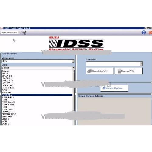 For Isuzu G-IDSS Domestic 2020- Isuzu Diagnostic Service System +keygen