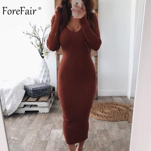 Модные платья-футляры Forefair China At AliExpress