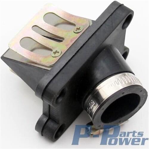24mm Rubber Intake Pipe Manifold Boot Fiber Reed Valve For 50CC SX Pro Senior SX 50 50SX LC