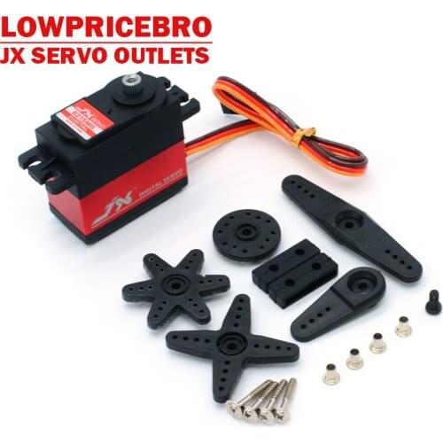 JX PDI-6215MG 62g 15kg High Precision Metal Gear Digital Standard Servo for 1/8 1/10 RC Car Boat Robot Airplane Helicopter