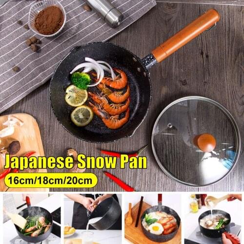 YKPuii Milk Pot Nonstick Snow Pan With Lid Home Baby Food Supplement Baby Pot Heat Milk Noodle Cooker Soup Induction Gas Hob