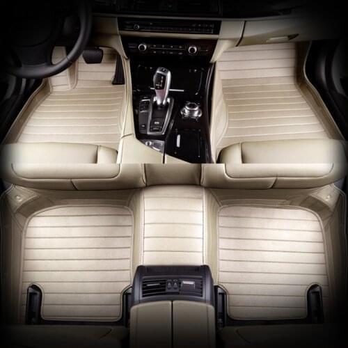 Myfmat new floor mats car rugs set double layer foot pad for Agila Vectra Zafira Astra GTC PAGANI ZONDA SAAB Spyker RAM HUMMER