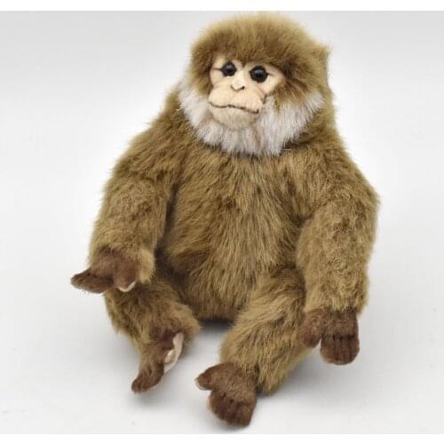 Monkey Doll Orangutan Stuffed Plush Toy Simulation Artificial Animal Doll Home Decor Accessories High Quality Childrens Gift