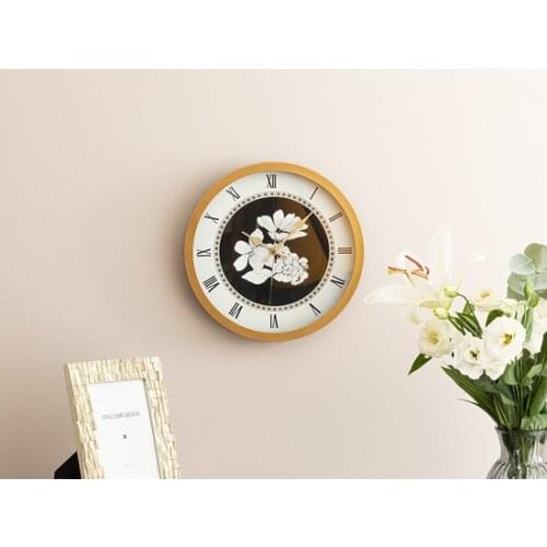 Monochrome Glass Plastic Wall clock 30cm Black Wall clock relogio de parede настенные часы horloge murale