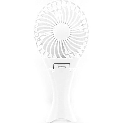 Desktop and Portable Hand Fan Ventilator White smart fan home tool summer trend fashion electronic device beautiful tred