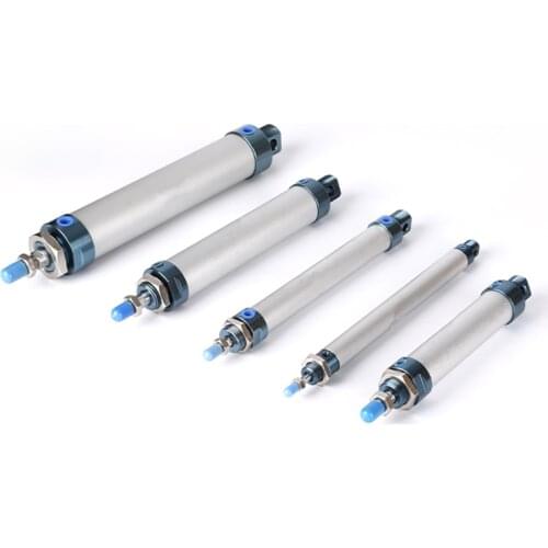 Stanless Steel Mini Cylinder MA Bore 40 MA40x25-S MA40x50-S MA40x75-S MA40x100-S MA40x125-S