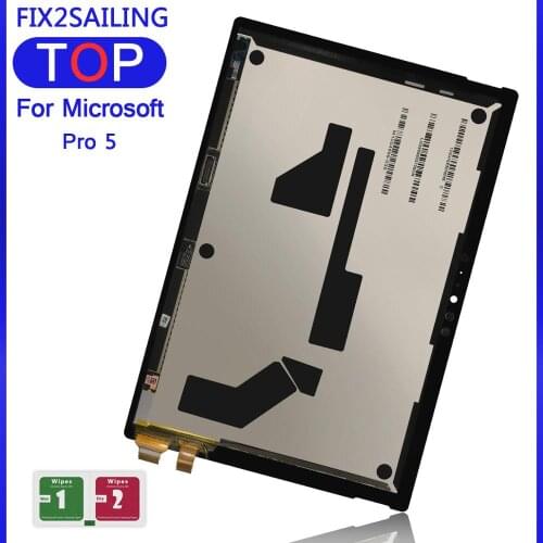 Lcds New For Microsoft surface pro5 pro 5 Model 1796 LP123WQ1(SP)(A2) LCD Display touch screen digitizer Assembly Replacement