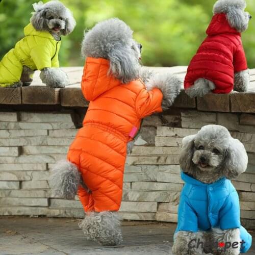 Dog Clothes Winter Outfit French Bulldog Poodle Dog Costume for Small Medium Dogs Yorkie Jackets Waterproof Soft Puppy Coats