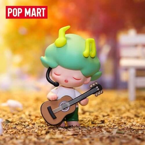 Original POP MART DIMOO Social University Series Blind Box Toys Doll Random One Cute Anime Figure Gift Free Shipping