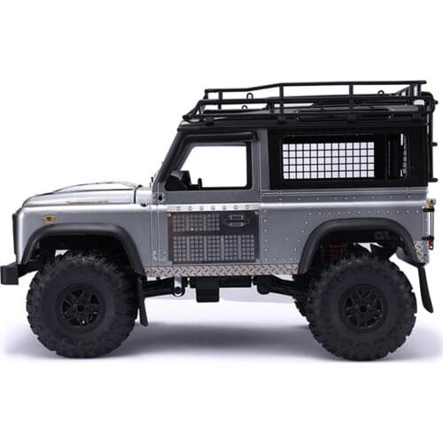 Durable Stainless Steel Side Skid Plate Protective Board for MN D90 Defender RC Car Parts