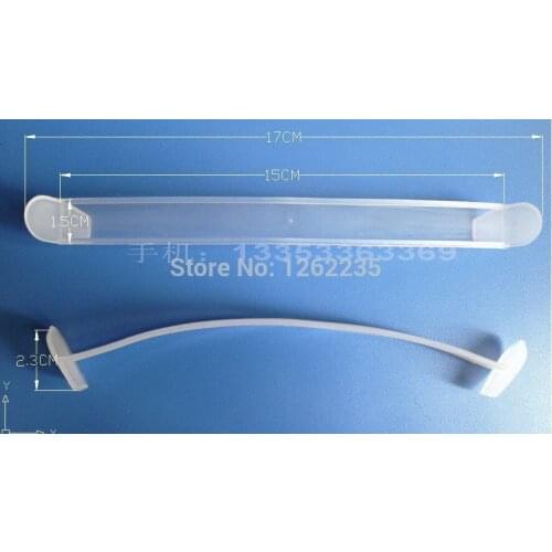 170 * 1.5mm Transparent plastic milk crates handle Handle Mention buckle The soft Portable handle Wholesale Delivery