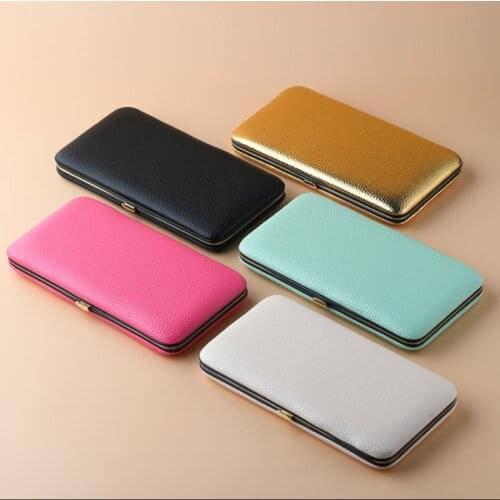 Makeup Eyelashes tweezer Tools Bag EyeLash Extension Tweezers Case Cosmetic Tool Storage Box For tweezer kit Tweezers Protective