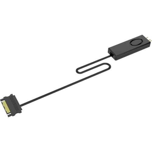 5V 3Pin SATA Power Supply ARGB Controller for Computer Case CPU Fan LED Strip