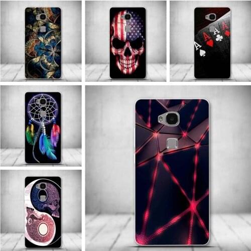 Cover Case For Huawei Honor 5X Soft Silicone Cute Cartoon Phone Case For Huawei GR5 Case Cover for Huawei Honor 5X KIW-L21 Cover