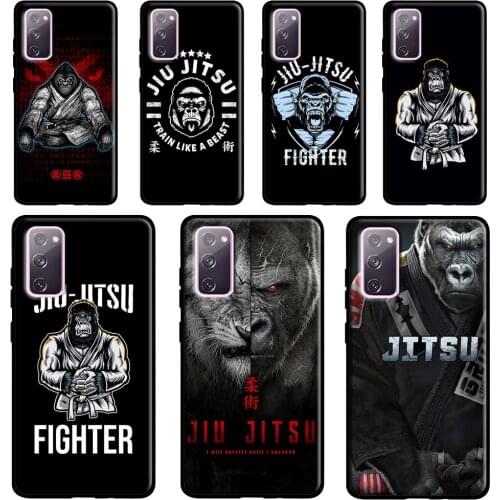 BJJ Brazilian Jiu Jitsu Case For Samsung Galaxy S21 Ultra S20 FE S8 S9 S10 Plus Note 20 Ultra Note 10 Plus Cover
