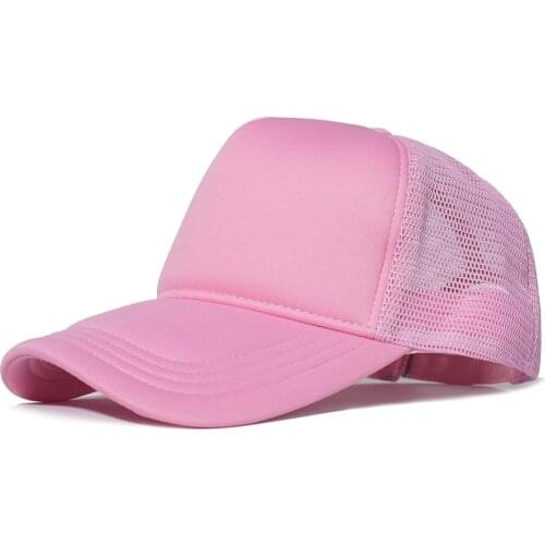 Breathable Trucker Mesh Fitted Cap Woman Leisure sports Baseball cap Adjustable Rugged Professional Cap Outdoor cap Running Hat