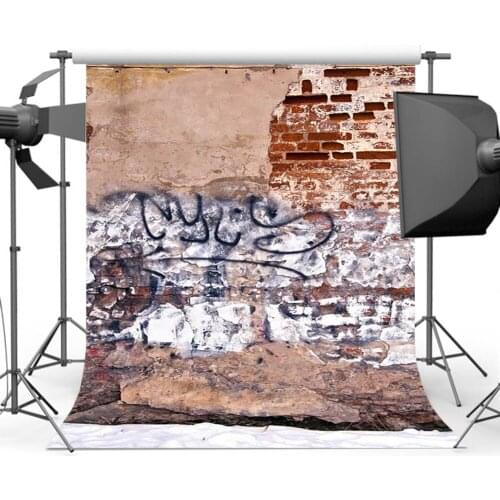 Mehofoto Graffiti Brick Wall Backdrop Photography Background Children Backdrops Photo Shoot Photographers Y-404