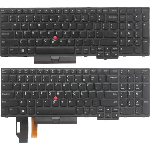 NEW US laptop Keyboard for Lenovo ThinkPad E580 E585 L580 P52 P72 US keyboard