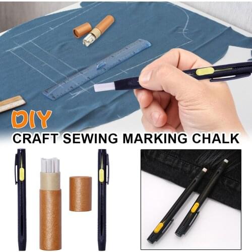 Tailor Chalk Pencil Fabric Marker Sewing Tools DIY Craft Sewing Marker Sewing Accessories Fabric Marker Pen Home essentials