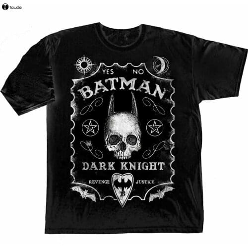 MenS T-Shirts Summer Style Fashion Swag Men Hot Sale Dark Knight Ouija - DC Comics T-shirt