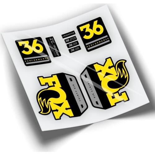 Pegatinas hairpin clip FOX 36 PERFORMANCE SERIES WP259