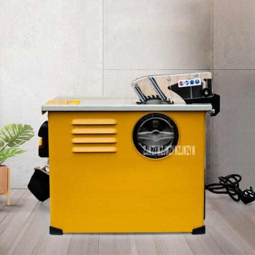New Dust-Free Table Saw Multifunctional Small Wood Electric Saw Cutting Machine Woodworking Table Saw 220V/50Hz 2300W 4900r/Min