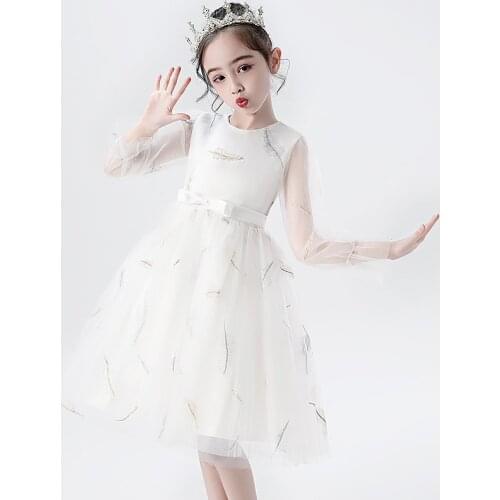 Girls Dress Spring Net Gauze Skirt Children Dress Princess Dress
