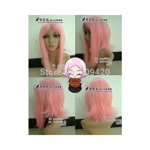 Shun FSX5985Q> >Bleach Kusajishi Yachiru pink short straight full wig