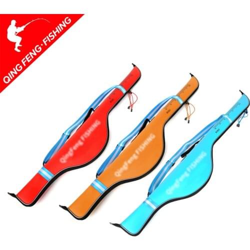 125CM Foldable Storage Fishing Bag EVA Waterproof Fishing Rod Bag For Fishing Tackle Accessory Large Capacity