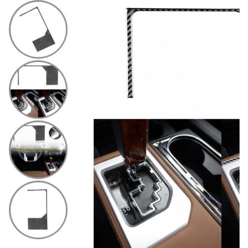 Waterproof Premium Car Gear Shift Panel Trim Cover Shiny Surface Panel Trim Cover Easy Installation