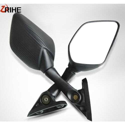 For Yamaha yzf R3 R25 R15 YZF-R3 YZF-R25 YZF-R15 All Years Motorcycle Scooter Rear View Mirror Carbon Fiber Look Rearview mirror