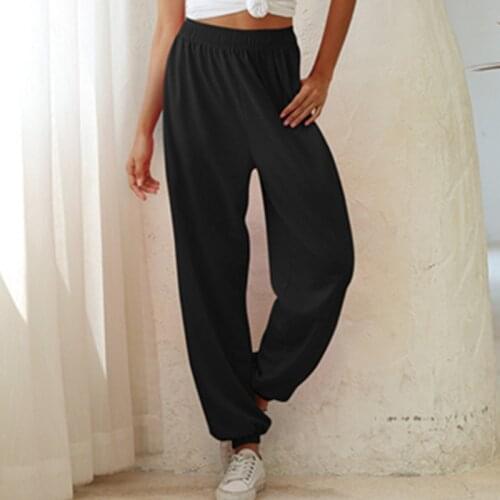 2021 Sweatpants Women Baggy Gray Womens Sports Pants Womens Joggers Wide Leg Oversized Streetwear High Waisted Woman Pants