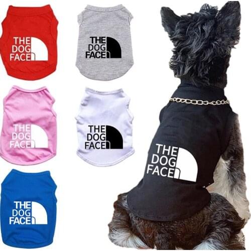 Pet dog vest Sweatshirt dog summer clothes puppy clothes schnauzer pug french bulldog costume Small Dogs Cotton T Shirt