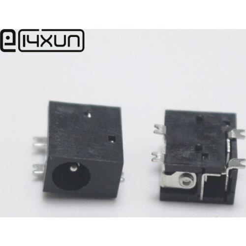 10pcs 4.0*1.7mm 4P DC Power jack OD 4.0mm SMD Tablet Notebook PCB Board Charging Connector Repair Electronic Components