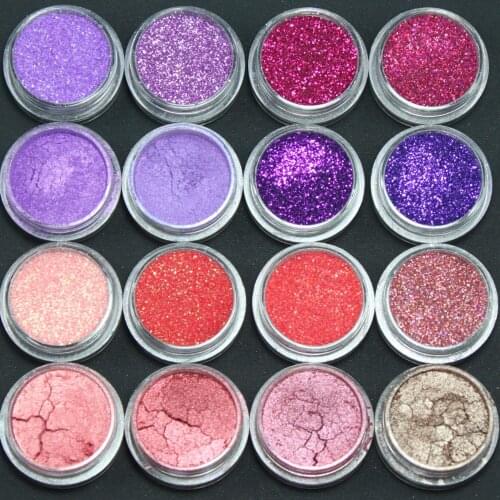 16 Mix Color Eyeshadow Eye Powder Cosmetics Makeup Salon Artist Set