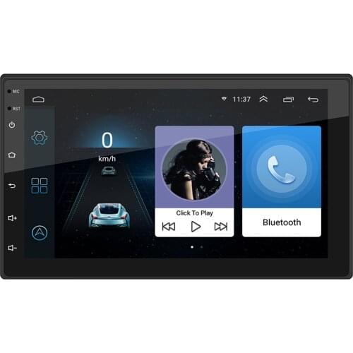 Android 8.1 16G Memory 7-Inch Car Navigation Touch Screen HD Navigation Car Radio MP5 Player 2-Din Universal GPS Radio