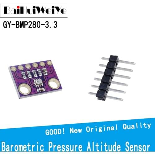 5Pcs I2C/SPI BMP280 3.3 Digital Barometric Pressure Altitude Sensor High Precision Atmospheric Module for arduino GY-BMP180-3.3