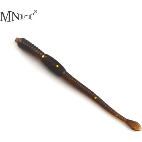 MNFT 25pcs/lot 7.7cm 1.03g Artificial Soft Plastic Fishing Lure EarthWorm Fishing Baits Bionic Maggots Worm Fishing Lures