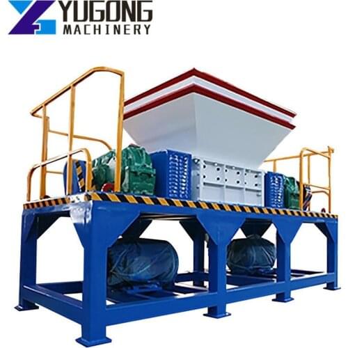 Waste Tire Shredder/ Rubber Crusher/Old Tyre Recycling Machine Wood Chipper Paper Chipper Blade
