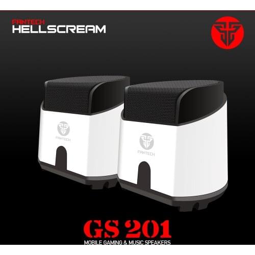 FANTECH Full range stereo Subwoofer PC Speaker Portable bass Music DJ USB Computer Speakers For laptop PC Phone TV