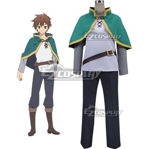 Kono Subarashii Sekai Ni Shukufuku O Kazuma Sato Cosplay Costume E001