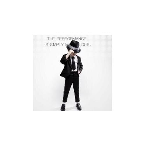 2019 new fashion Boys suit of Performance Sequins Clothing sets Boys blazer suit wedding party suit black 5 sets free shipping