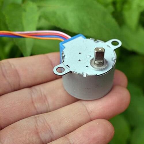Mini DC12V Stepper Reducer Motor Micro 28MM 4-phase 5-wire 28BYJ Flat Shaft for Smart Toilet Diy Small Household Appliances