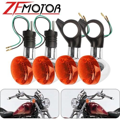 Motorcycle Front & Rear Turn Signal Light For Honda Rebel CA250 CMX250 CMX250C