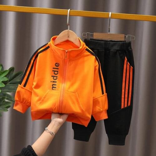 Autumn Kids Clothes Boys Sets 2021 Long Sleeve Tops+Pants 2PCS Baby Boy Sport Suit Children Clothing Boy Set 1 2 3 4 5 Years Old