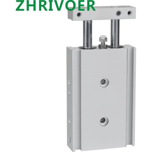 SMC Dual Rod Cylinder CXSM10-30 CXSM10-40 CXSM10-75 CXSM series Bore 6/10/15/20/25/32mm Basic Type pneumatic component air tools